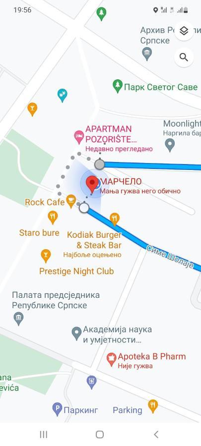 Apartman Pozoriste Penthaus Banja Luka Exteriér fotografie